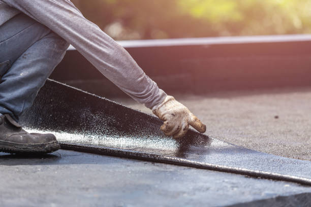 Professional Interior Drainage System technician working in Kempton, IN